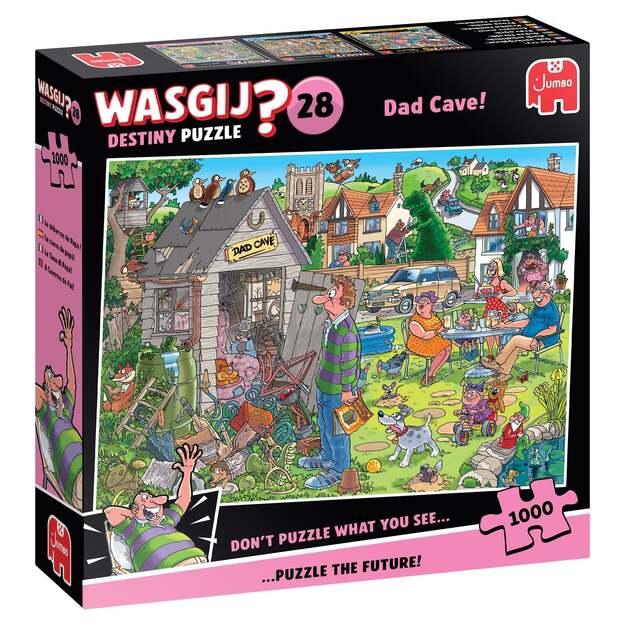 Wasgij - Destiny 28 Dad Cave! (1000 pieces)