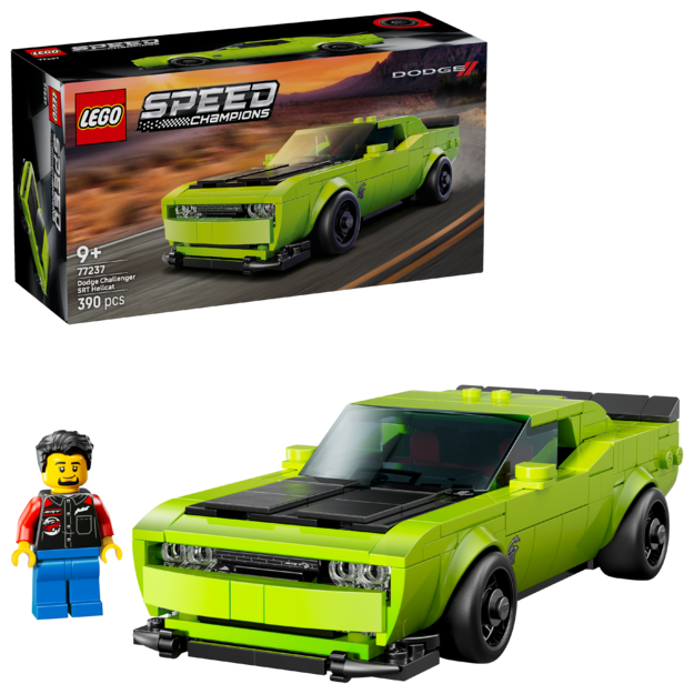 LEGO - Speed Champions - Dodge Challenger SRT Hellcat Sports Car (77237)
