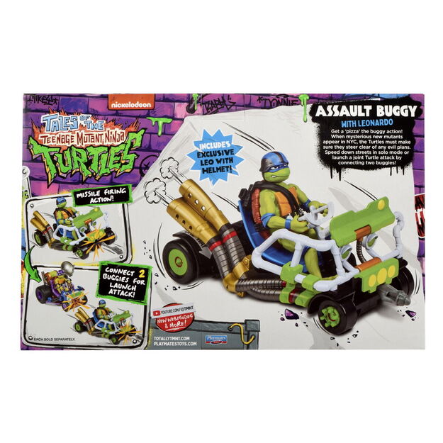 Turtles Tales Of Vehicles Asst - Leonardo