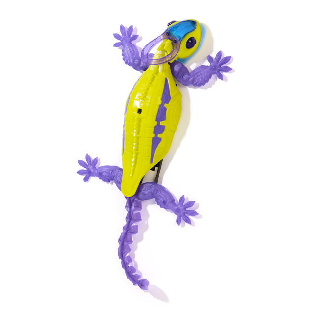 Hex Bots - Wall Crawler Chameleon, Green and purple