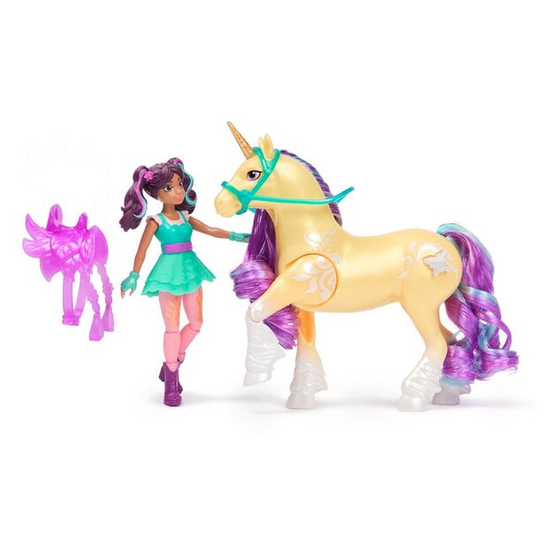 Unicorn Academy - Doll Ava & Plant Magic Leaf (6072482)