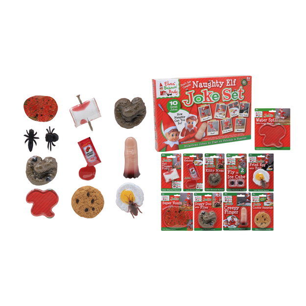 Elves Behavin' Badley - Naughty Elf Box of 10 Jokes (600309)