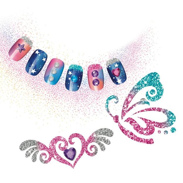 Cra-Z-Art - Sparkling Glitter Tattoos & Nails (CRSS16)