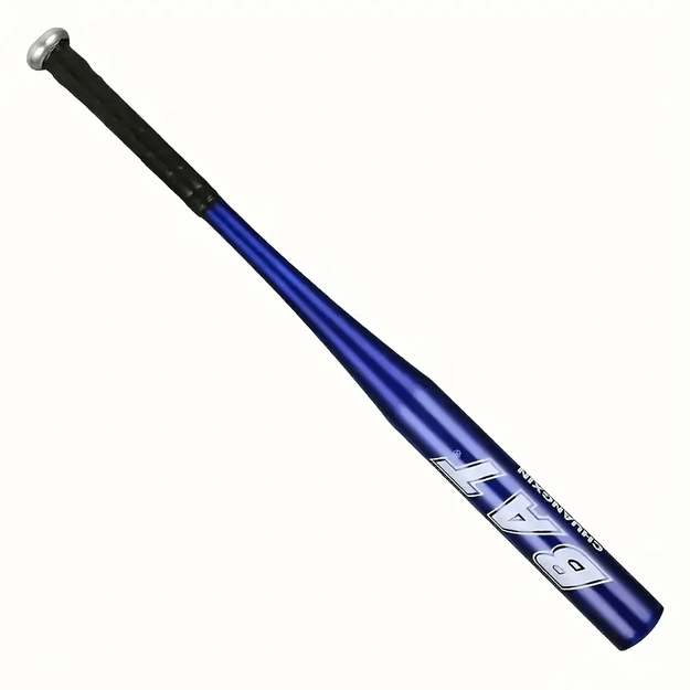 Kij Baseballowy Bejsbolowy Bat Aluminiowy 25  64cm Treningowy Niebieski 2