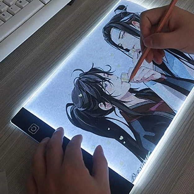 A4 Graphics Tablet Drawing Board LED Drawing Copy Pad