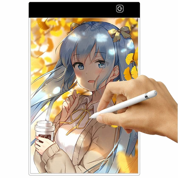 A4 Graphics Tablet Drawing Board LED Drawing Copy Pad