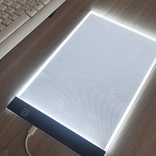 Tablet Graficzny A4 Deska Kreślarska Podkładka Led do Rysowania Kopiowania  23