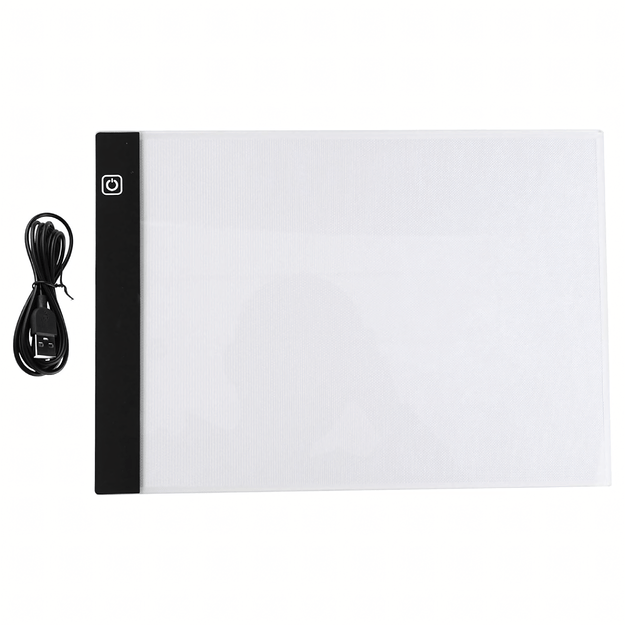 Tablet Graficzny A4 Deska Kreślarska Podkładka Led do Rysowania Kopiowania  18