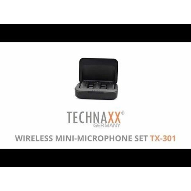 Technaxx - TX-301 - Mini Microphone Set - Studio/Podcast