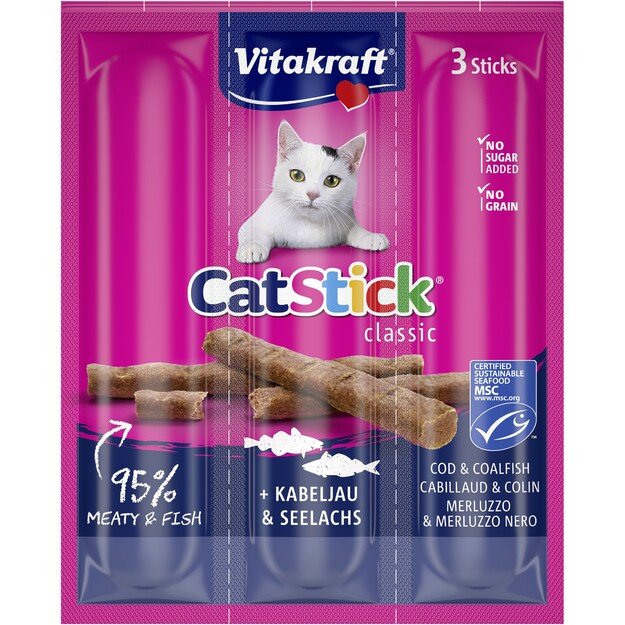 Vitakraft - Cat Stick® with cod and coalfish