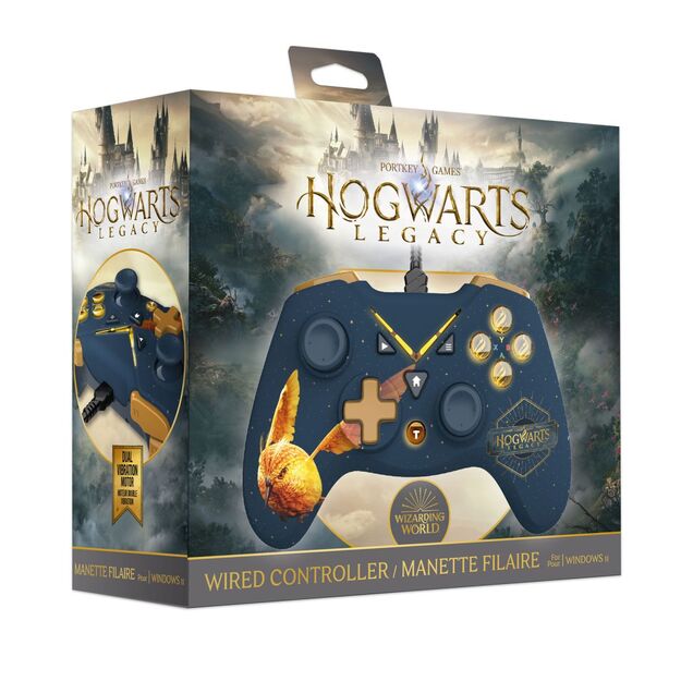 Harry Potter - Wired Controller for Xbox One/ PC with 3M Câble - Golden Vivet 2