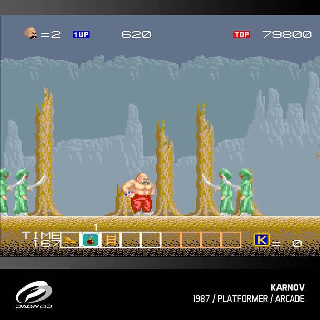 Evercade Windjammers, Karnov & Friends 3