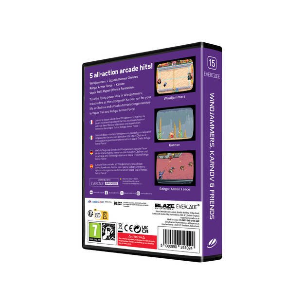 Evercade Windjammers, Karnov & Friends 1