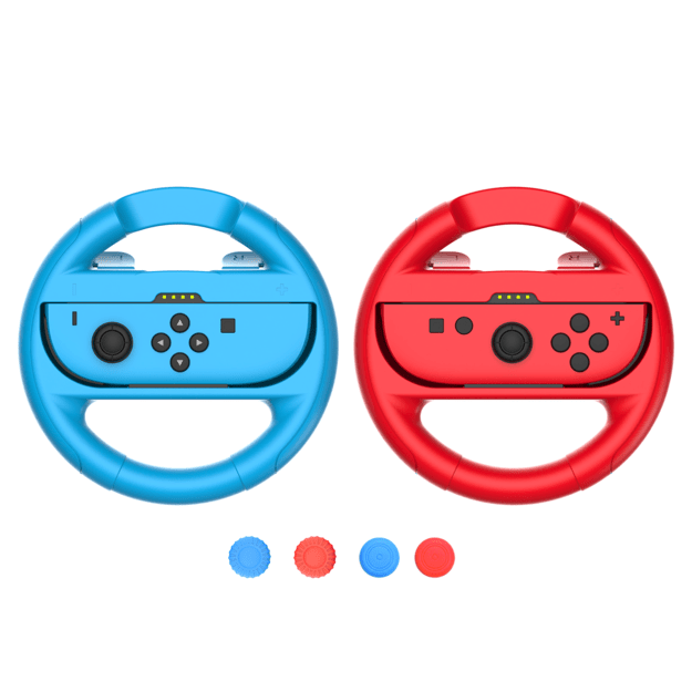 Maxx Tech  - Joy-Con Wheels & Grip Kit for Nintendo Switch 2/1 3