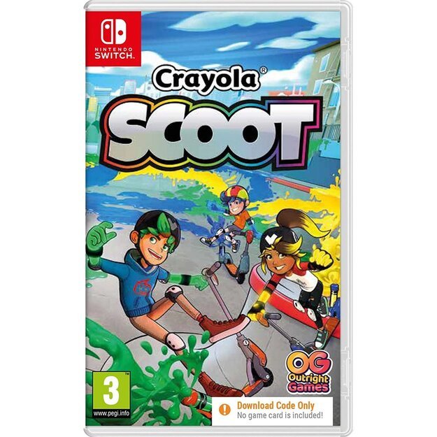 Crayola Scoot ( Code in a box)
      
        - Nintendo Switch