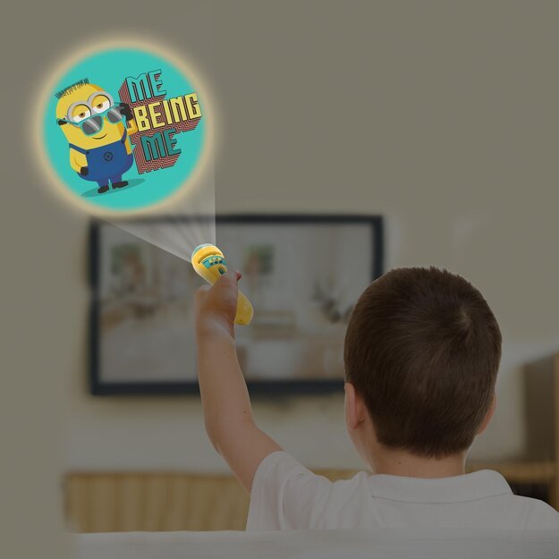 Lexibook - Minions Stories Projector and Torch Light - (LTC050DES)
