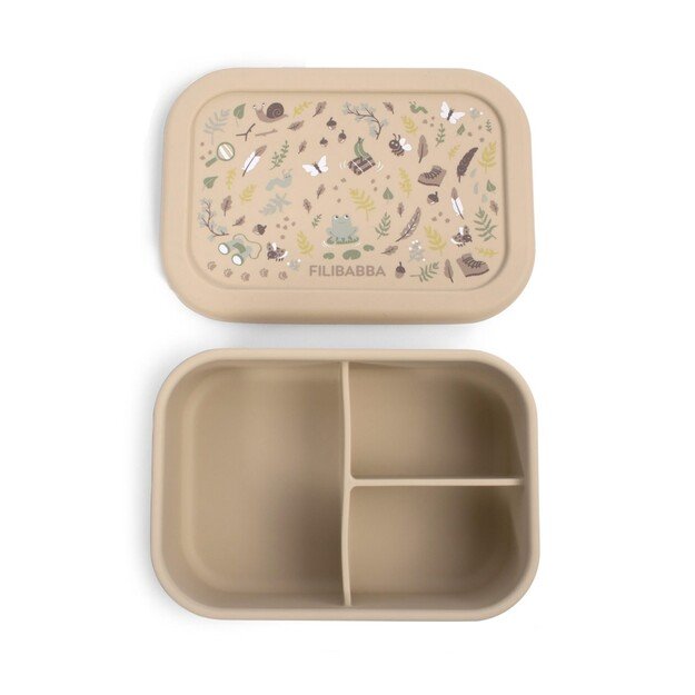 Filibabba - Silicone lunchbox - Little Wonders - (FI-03345) 2