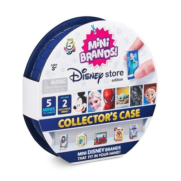 5 Surprises mini brands DISNEY Collecter case