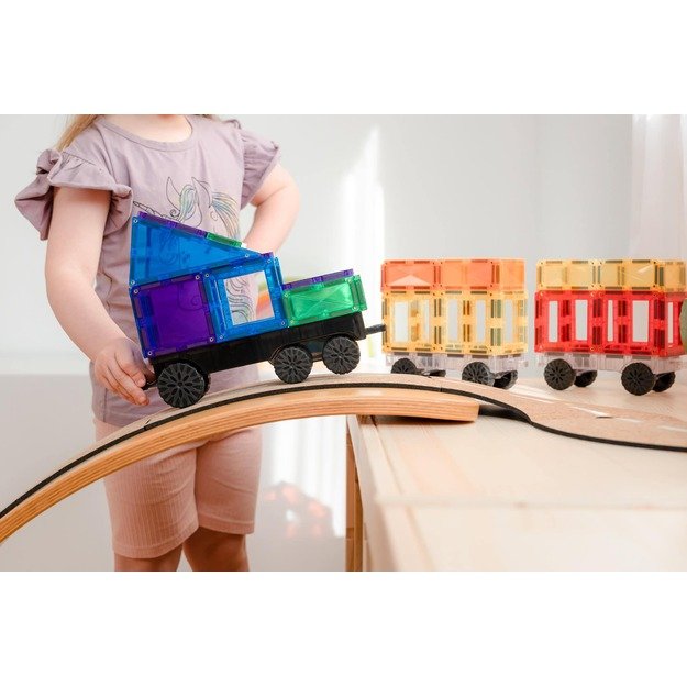 Connetix - Transport Pack - Rainbow - 50 Pieces (CT-R-00050-TR) 4