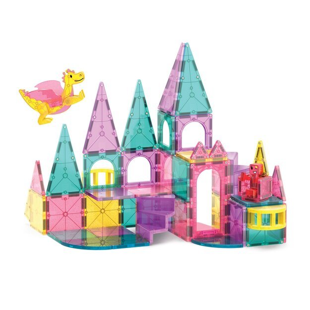 MAGNA-TILES - Castle Deluxe 48 Piece Set (90291) 8