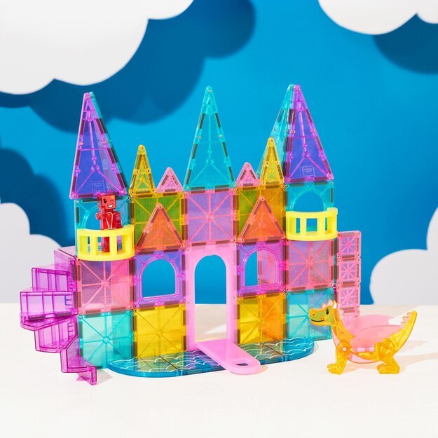 MAGNA-TILES - Castle Deluxe 48 Piece Set (90291) 10