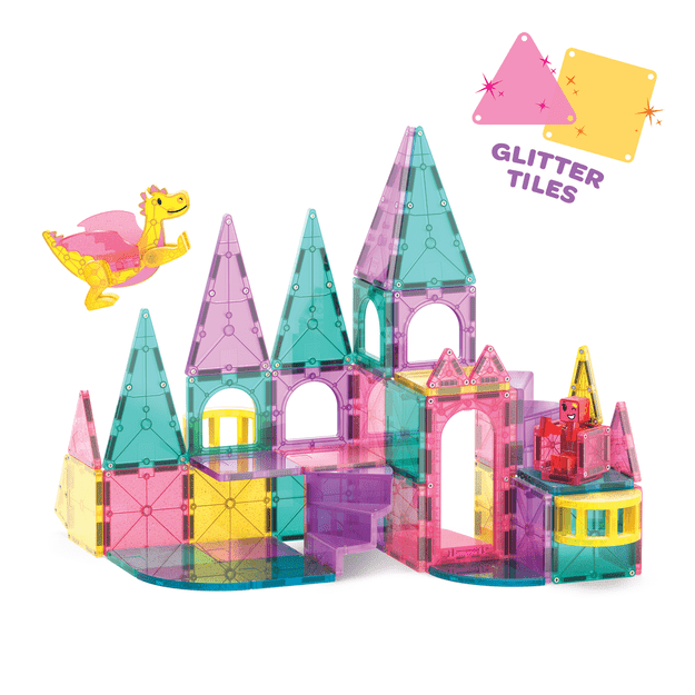 MAGNA-TILES - Castle Deluxe 48 Piece Set (90291) 14