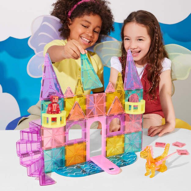 MAGNA-TILES - Castle Deluxe 48 Piece Set (90291) 17