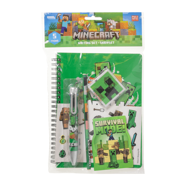 Stor - Minecraft  Writing Set w/ multi-col. pen (166506128)