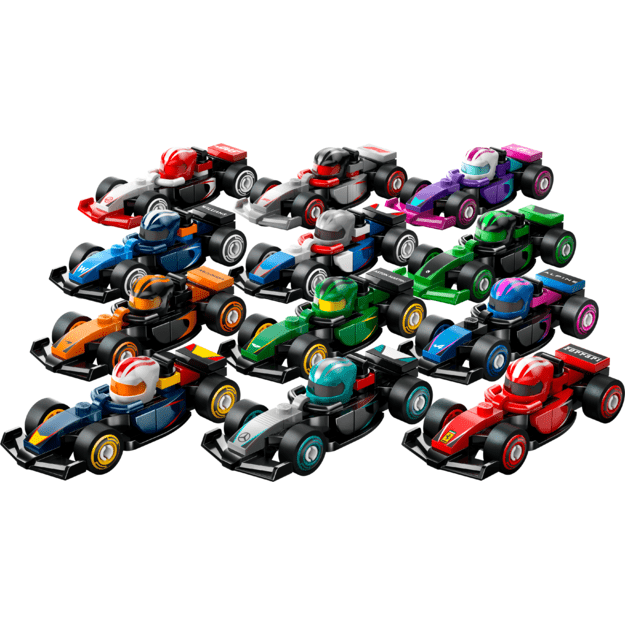 LEGO Mini figures - Mini figures F1 Cars 36pcs. box  (71049) 5