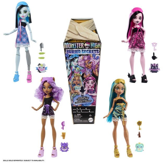 Monster High - Buried Secrets Assorted - (HYV64) 2
