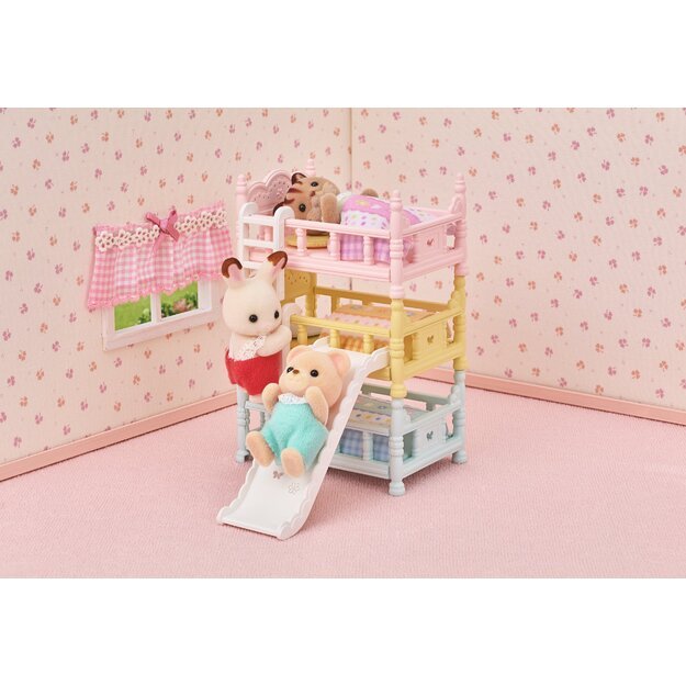 Sylvanian Families - Triple Bunk Bed (5741) 9