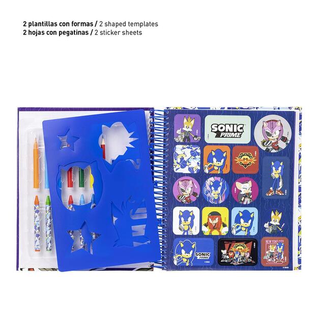 Cerda - Super Activity Album Colourful, Sonic Prime (I-2700000853) 3