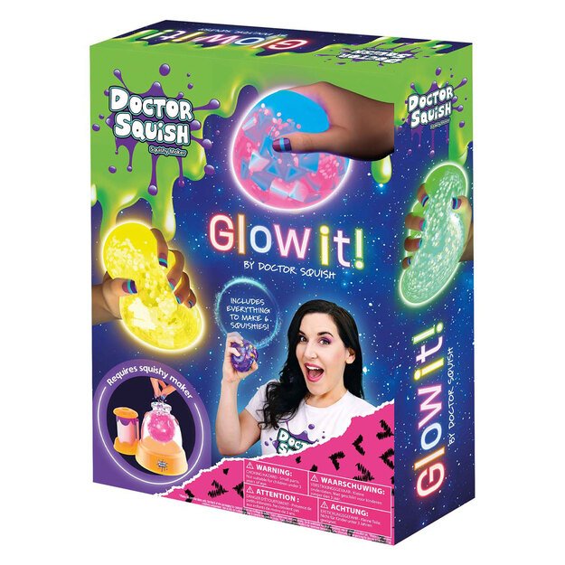 Doctor Squish - Squishy Pack Refill Neon Edition - (107403)