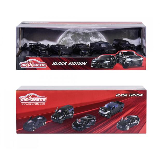 Majorette - Black Edition 5 Pieces Giftpack (212053191) 1
