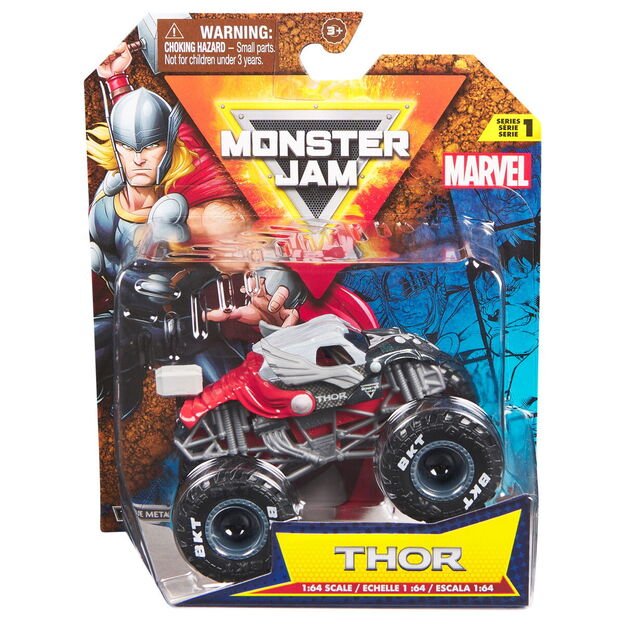 Monster Jam - 1:64 Marvel Single Packs Asst.(6069960) 1