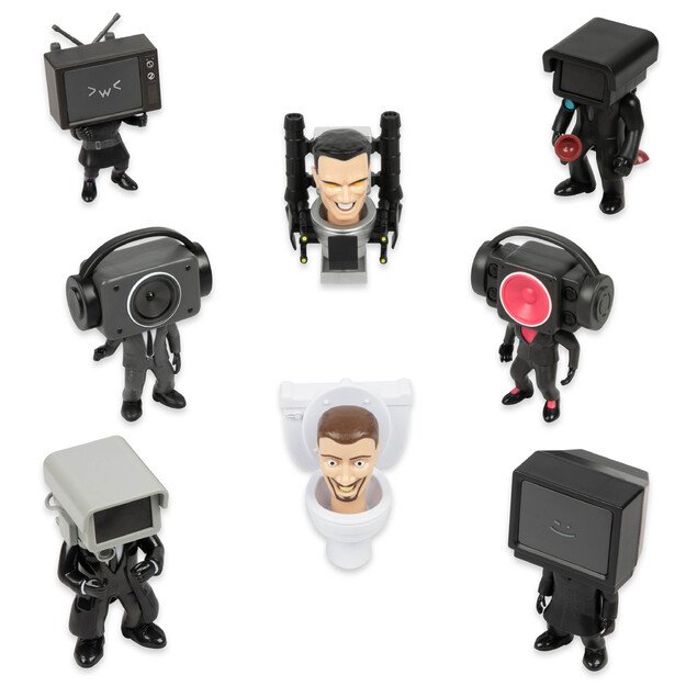 Skibidi Toilet - Mini Mystery Figures Assorted (1300) 4