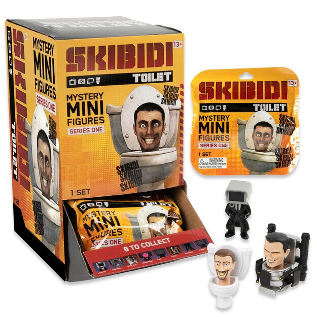 Skibidi Toilet - Mini Mystery Figures Assorted (1300) 5