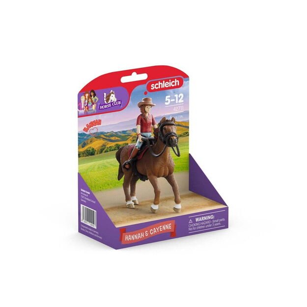 Schleich - Horse Club Hannah & Cayenne - (42711) 5