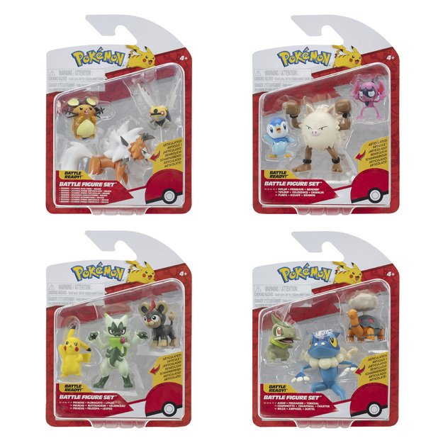 Pokémon - Battle Figure 3 PK Assorted - (95155-24) 1