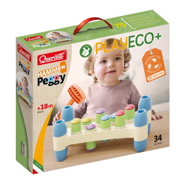 Quercetti - PlayEco+ Hammer Peggy - (QU-84120)