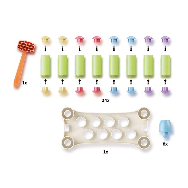 Quercetti - PlayEco+ Hammer Peggy - (QU-84120) 4