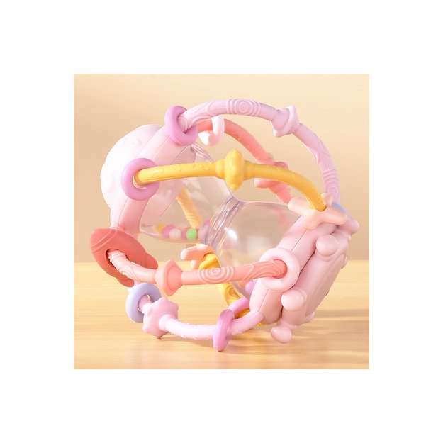 Le Toft - Activity Hourglass Toy Pink (TT22216) 2