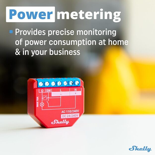Shelly - Plus 1PM (Dual Pack) - Empower Your Smart Home