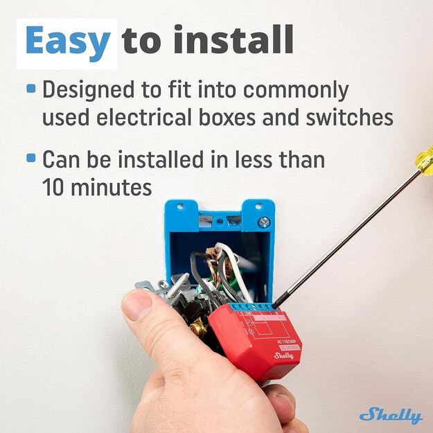 Shelly - Plus 1PM (Dual Pack) - Empower Your Smart Home 2