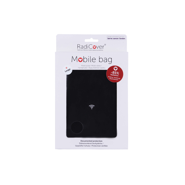 RadiCover - Mobile Phone Pouch - Anti radiation - Large - Black (RAD014) 3