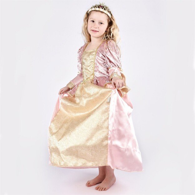Den Goda Fen - Royal Princess Dress - Pink (122-128 cm) (F66601)