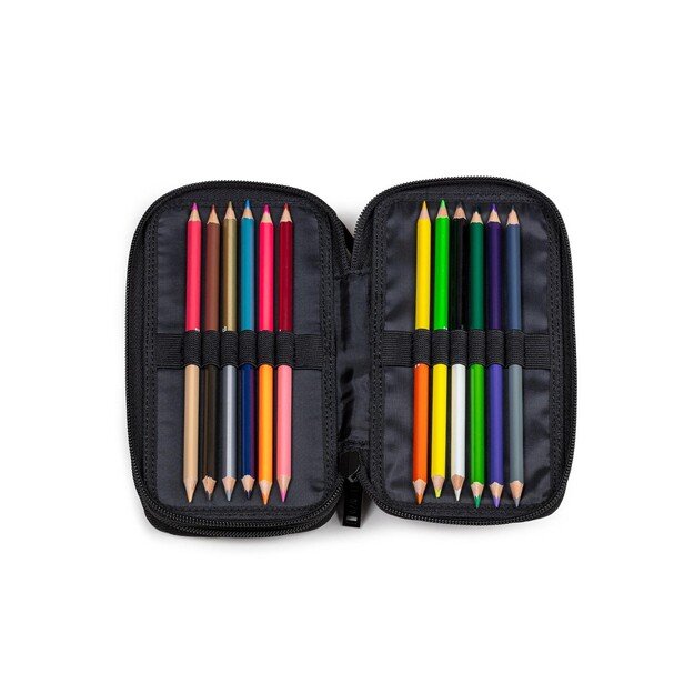 JEVA - Pencil Case TwoZip - Dinosaur Robot (8865-61) 5