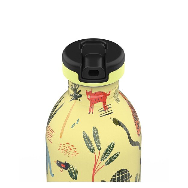 24 Bottles - Kids Collection - Urban Bottle 500 ml w. Sports Lid - Jungle Friends (24B917) 2