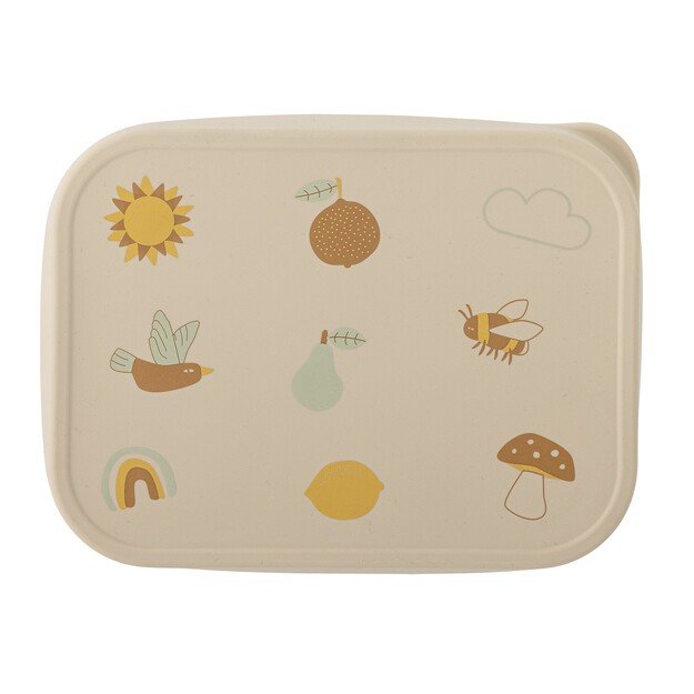 Bloomingville MINI - Agnes Lunch Box - Nature - Stainless Steel 1