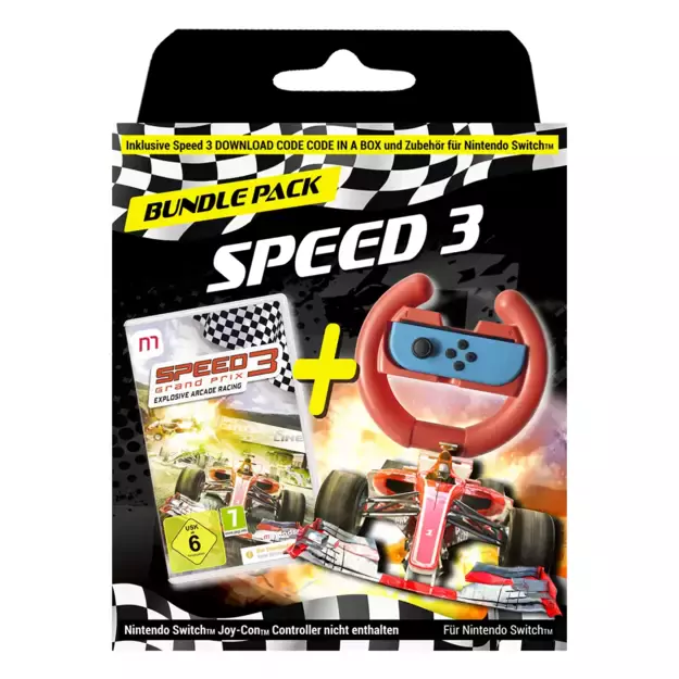 Speed 3 Racer Bundle (Code in Box) (DE/Multi in Game)
      
        - Nintendo Switch